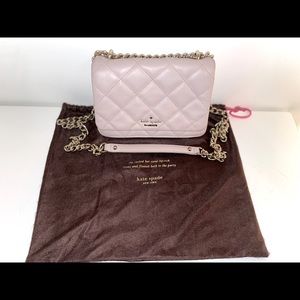 Kate Spade quilted cross body purse